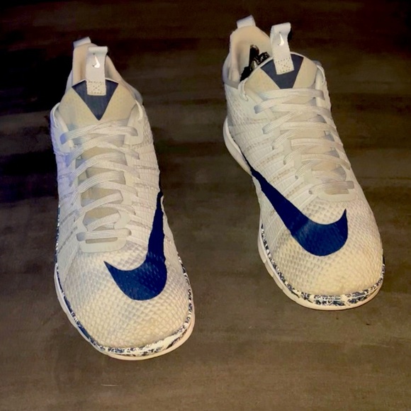 ♦️SOLD♦️NIKE 3.0 HYPERVENOM 2 Gray/Navy Blue X Size : 11 - Picture 2 of 10